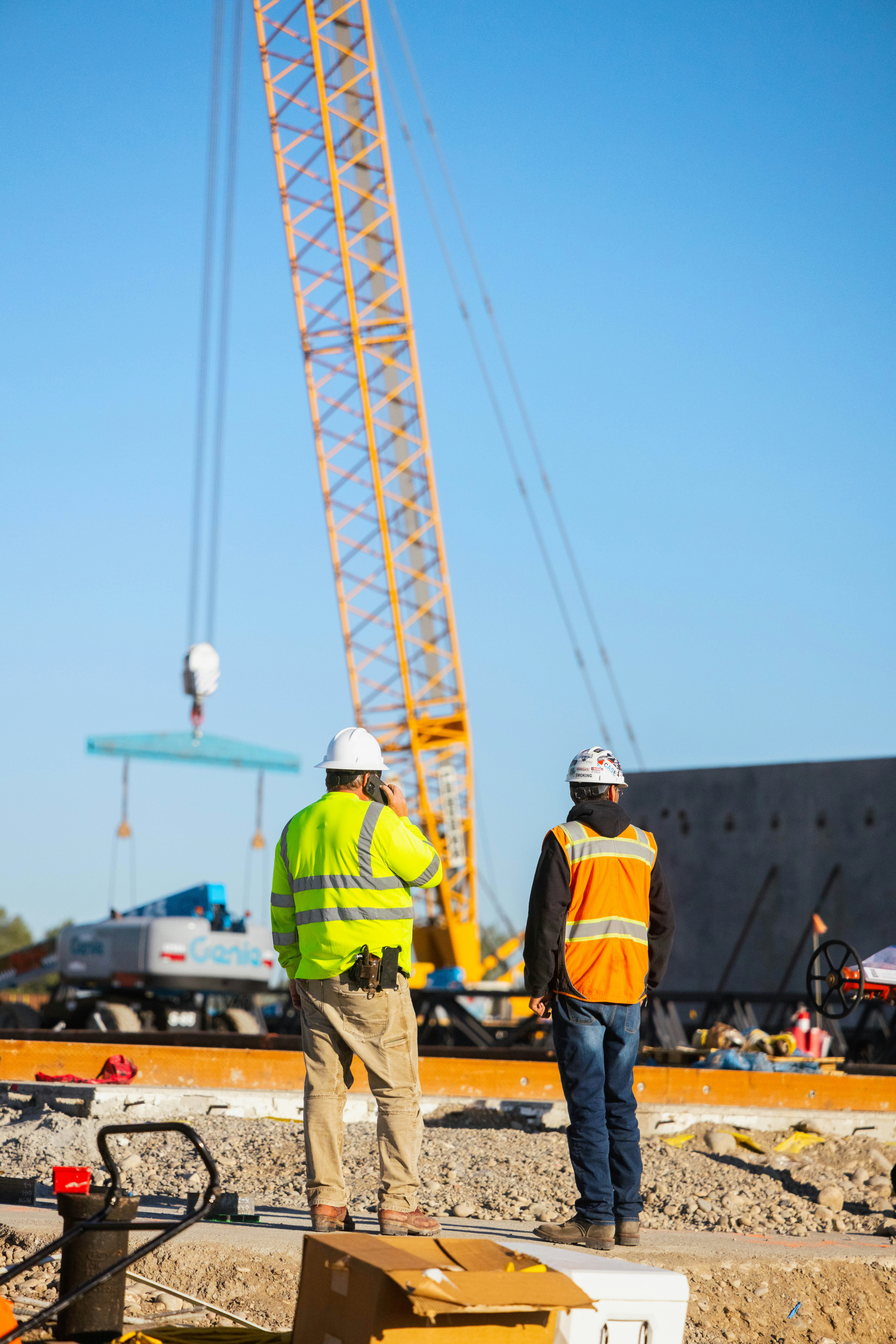 Ryanwat site team and equipment on location